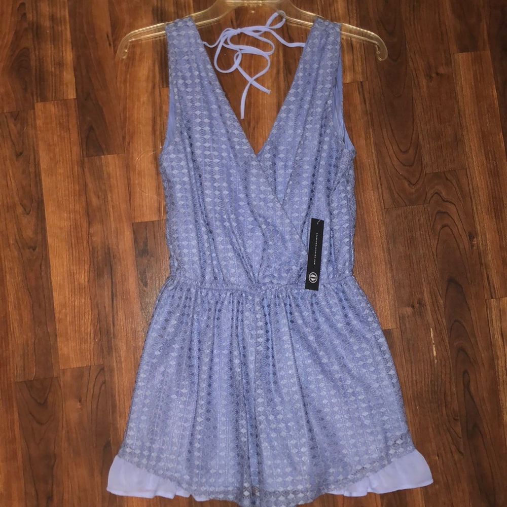 Purple romper